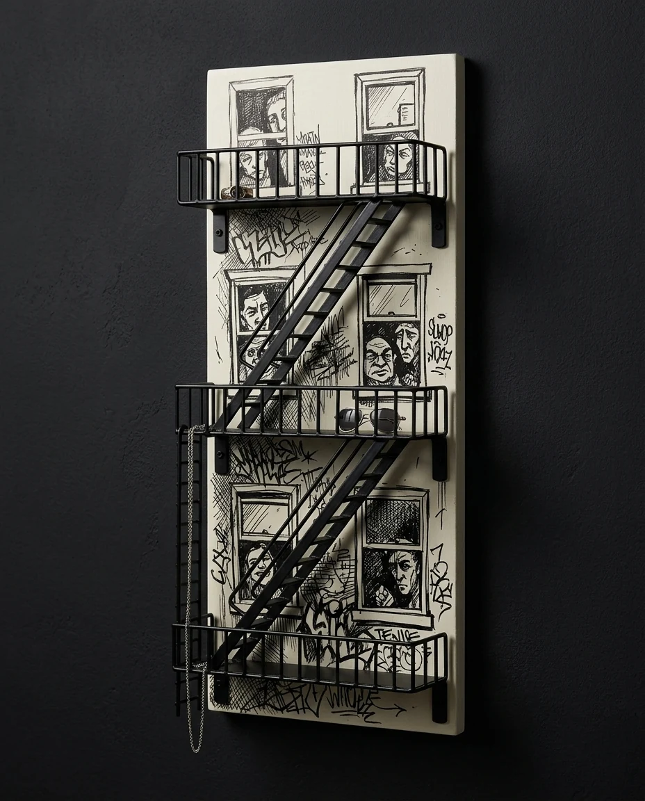 Fire Escape Rack